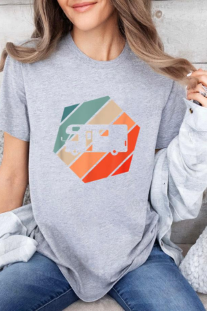 Camping Retro Vintage T-Shirt