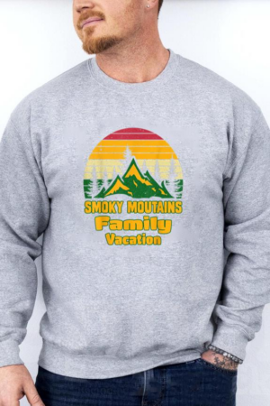 Family Vacation Hiking Camping Sweatshirt