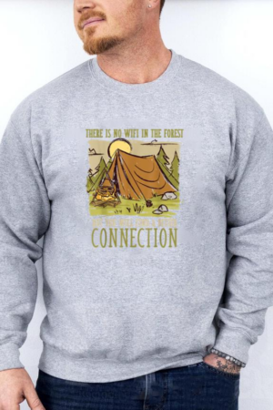 Forest Camping Mountain Sweatshirt