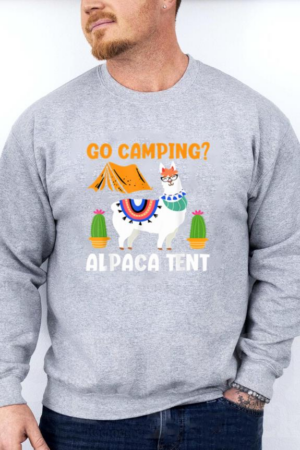 Go Camping Alpaca Tent Sweatshirt