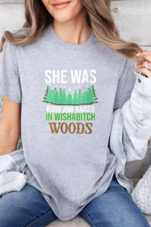 Wishabitch Woods Camping T-Shirt