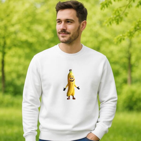 Banana Zesty Sleek Sweatshirt - Image 2