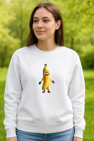 Banana Zesty Sleek Sweatshirt
