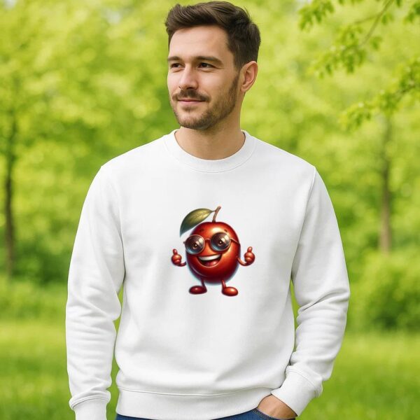 Berry Vibrant Sleek Sweatshirt - Image 2