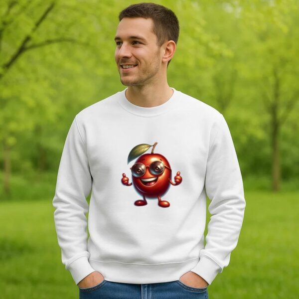 Berry Vibrant Sleek Sweatshirt - Image 4