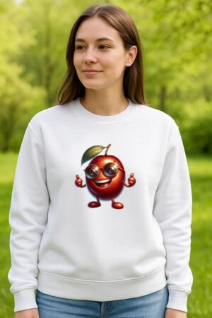Berry Vibrant Sleek Sweatshirt