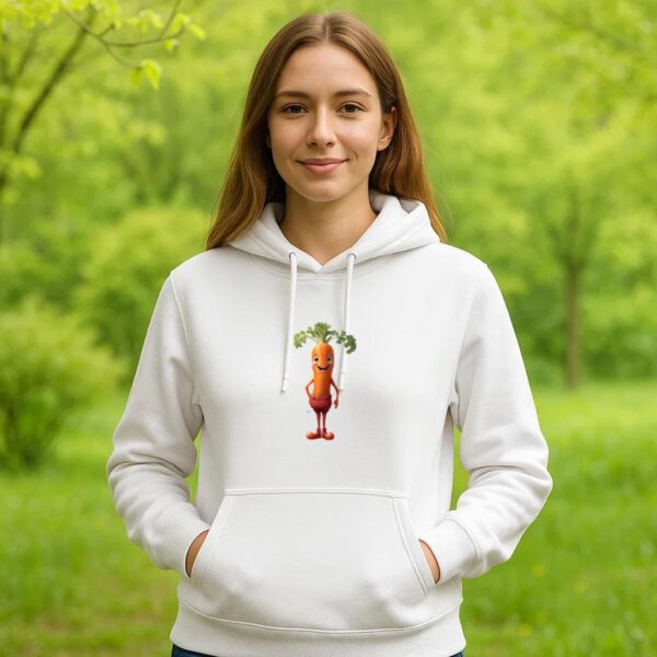 Grapes Vibrant Modern Hoodie - Image 3