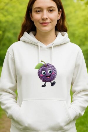 Kiwi Vibrant Elegant Hoodie