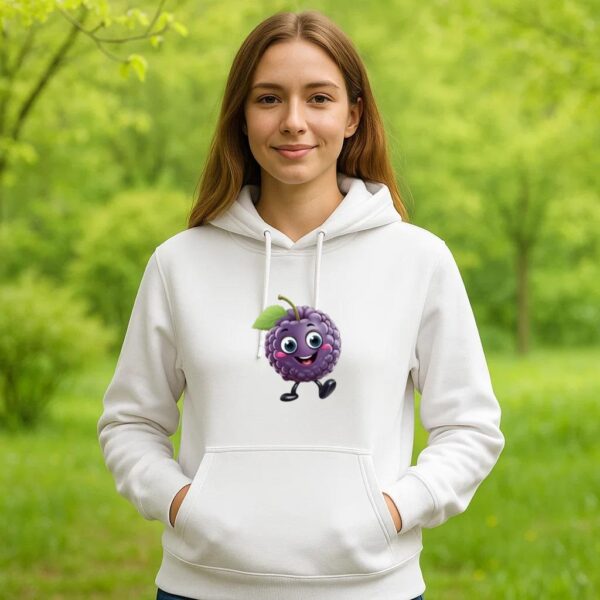 Kiwi Vibrant Elegant Hoodie - Image 3