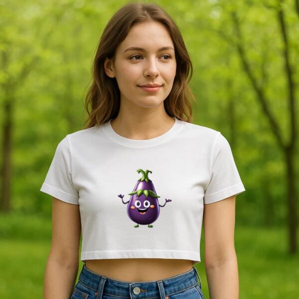 Lemon Sweet Creative Croptop - Image 3