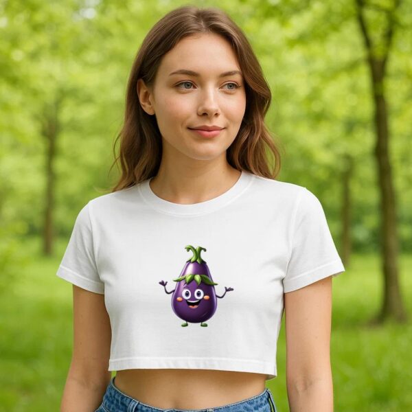 Lemon Sweet Creative Croptop - Image 4