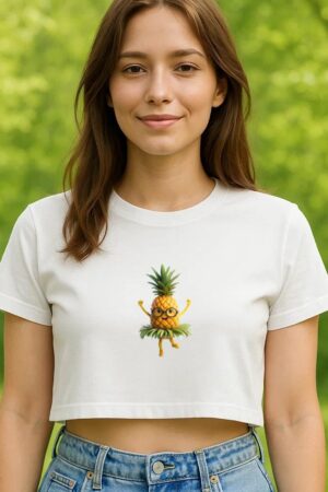 Lemon Tasty Classy Croptop