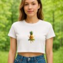 Lemon Tasty Classy Croptop