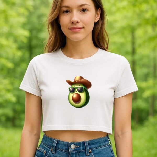 Lemon Tasty Creative Croptop - Image 2