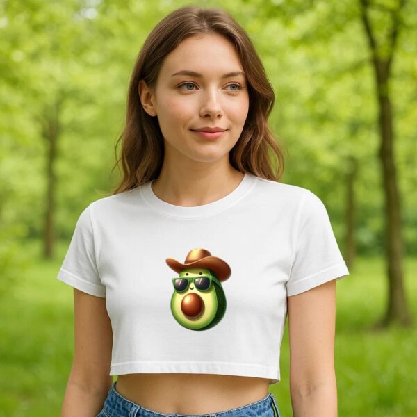 Lemon Tasty Creative Croptop - Image 4