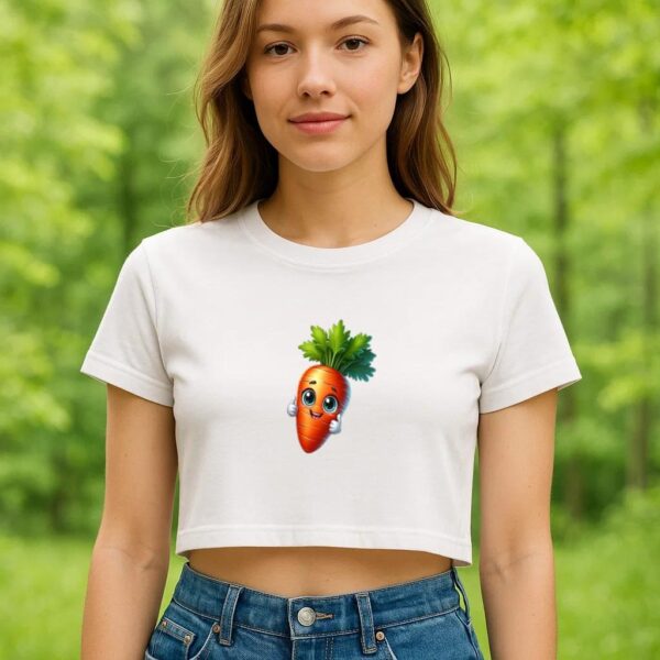 Lemon Zesty Minimal Croptop - Image 2