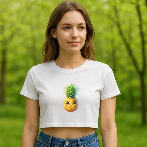Mango Vibrant Minimal Croptop - Image 3