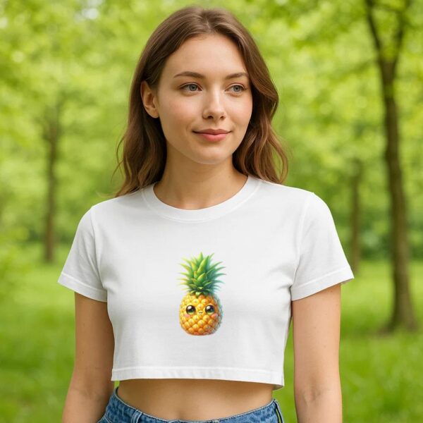 Mango Vibrant Minimal Croptop - Image 4