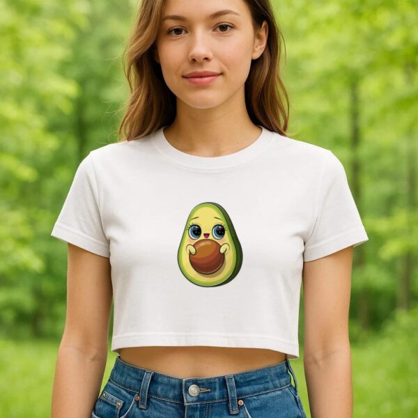 Mango Vibrant Trendy Croptop - Image 2