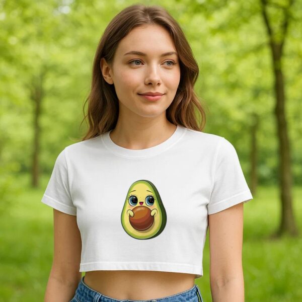Mango Vibrant Trendy Croptop - Image 4