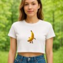 Orange Fresh Trendy Croptop
