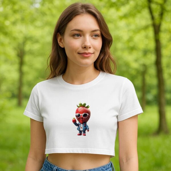 Orange Lively Bold Croptop - Image 4