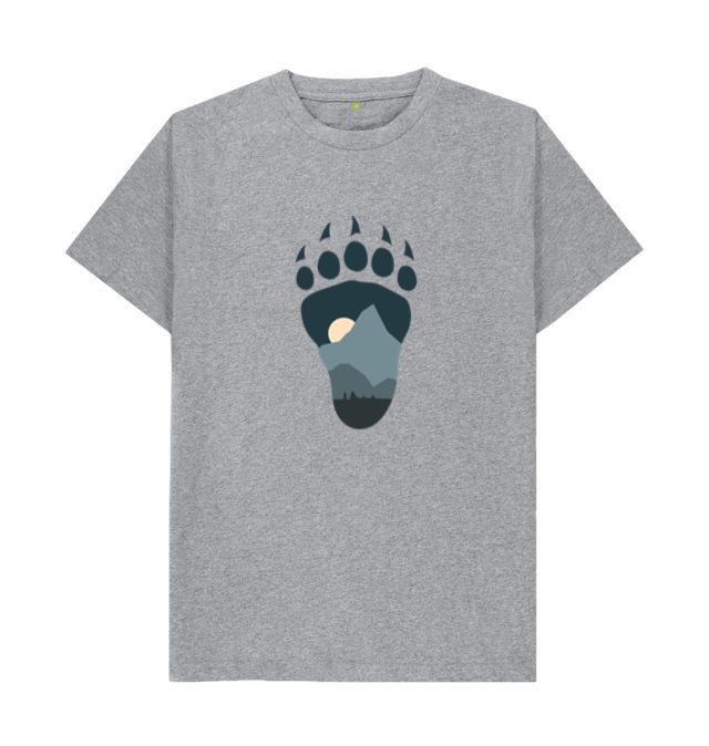 Animal Paw Mountain Landscape T-Shirt