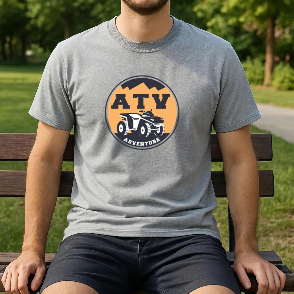 Atv Adventure Badge T-Shirt - Image 4