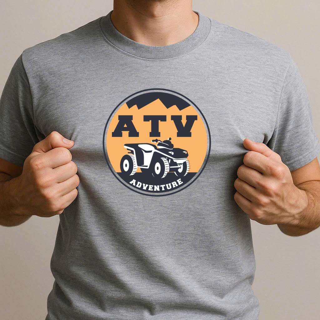 Atv Adventure Badge T-Shirt - Image 2