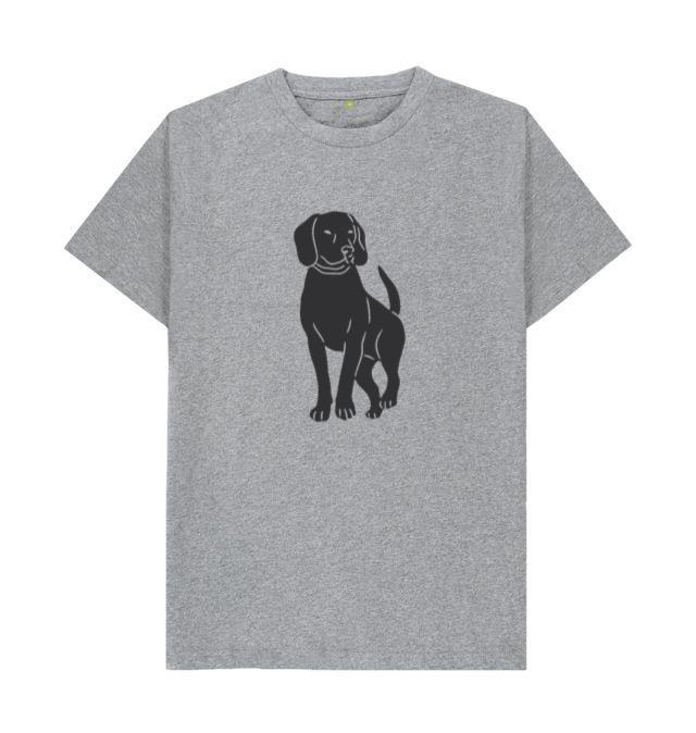 Bavarian Dog Walking Silhouette T-Shirt