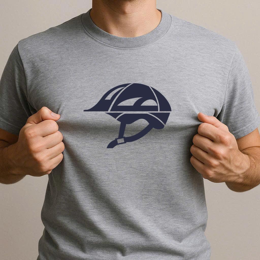 Bicycle Helmet Cut Out T-Shirt - Image 2