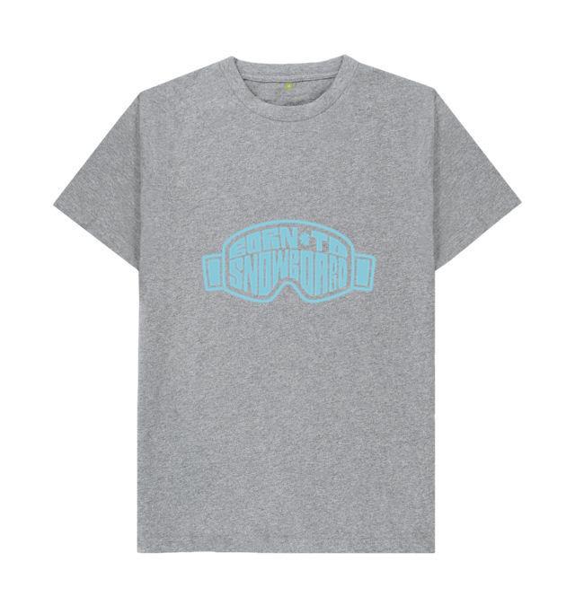 Born To Snowboard Goggles Badge T-Shirt