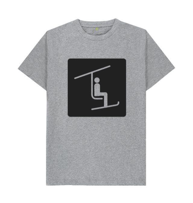 Cable Car Square Icon T-Shirt
