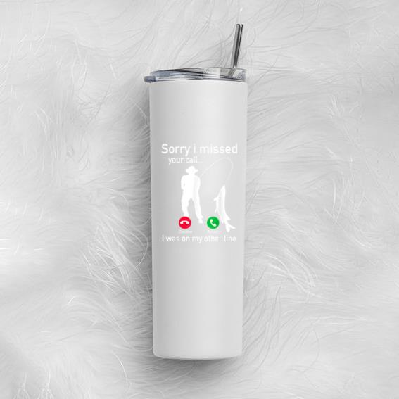 Fishing Phone Call With Fishing Line Tumbler - Image 2