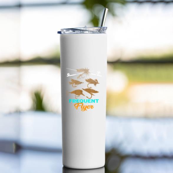 Fishing Pole Frequent Flyer Tumbler - Image 4