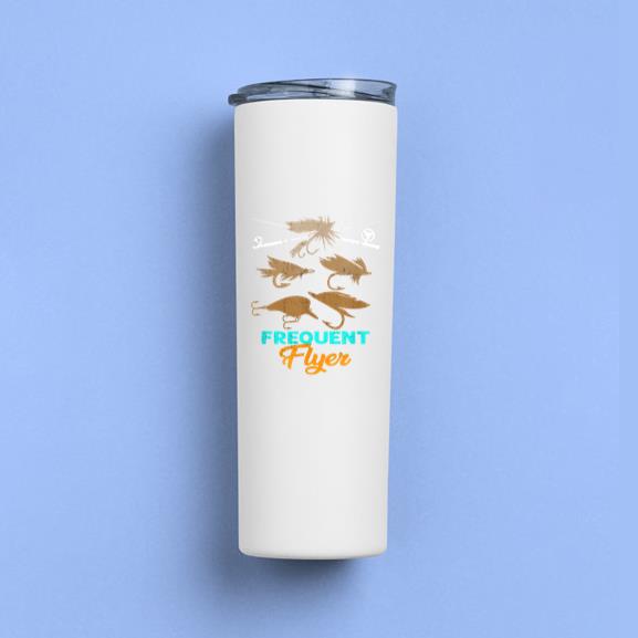 Fishing Pole Frequent Flyer Tumbler