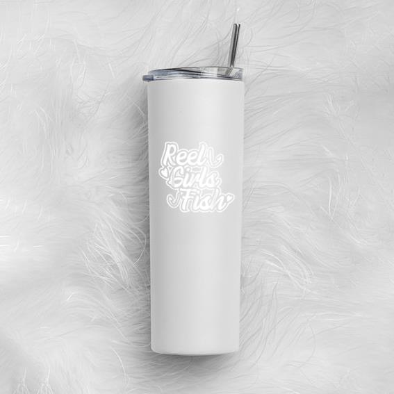 Fishing Reel Girls Fish Tumbler - Image 2