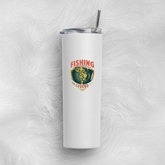 fishing vector t shirt eps Tumbler - Image 2