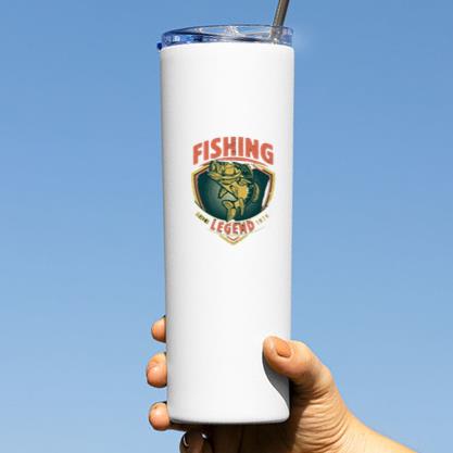 fishing vector t shirt eps Tumbler - Image 3
