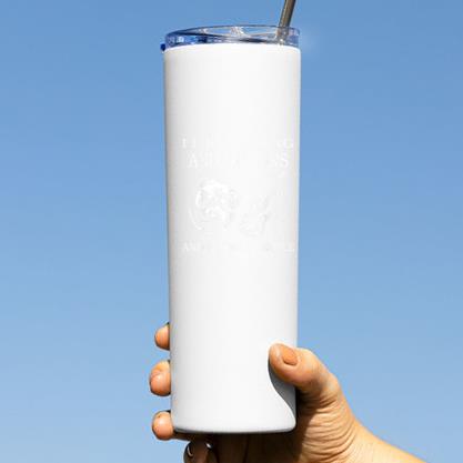 I Like Fishing And Guitar Maybe 3 People Tumbler - Image 3