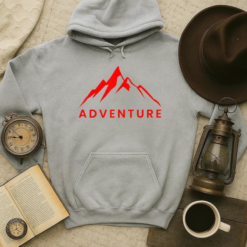 Mountain Adventure Hiking Camping Hoodie - Image 4