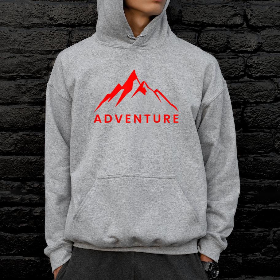 Mountain Adventure Hiking Camping Hoodie - Image 3