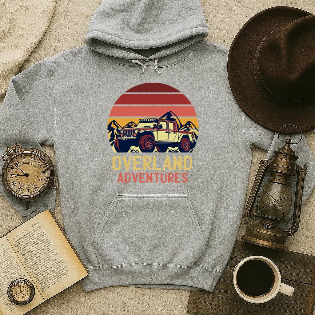 Overland Adventures Camping Hoodie - Image 4
