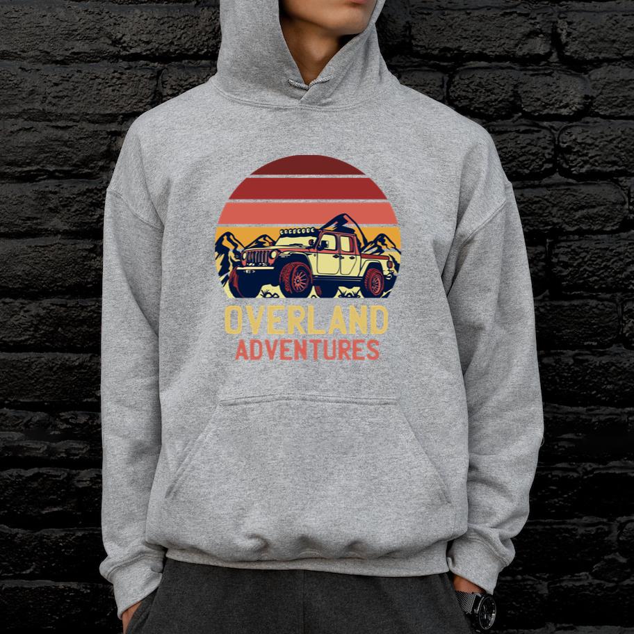 Overland Adventures Camping Hoodie - Image 3