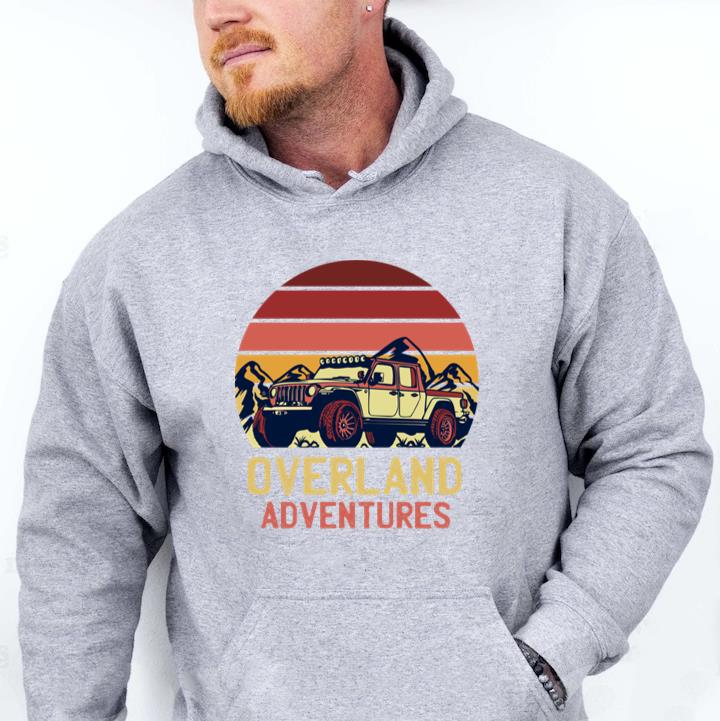 Overland Adventures Camping Hoodie - Image 2