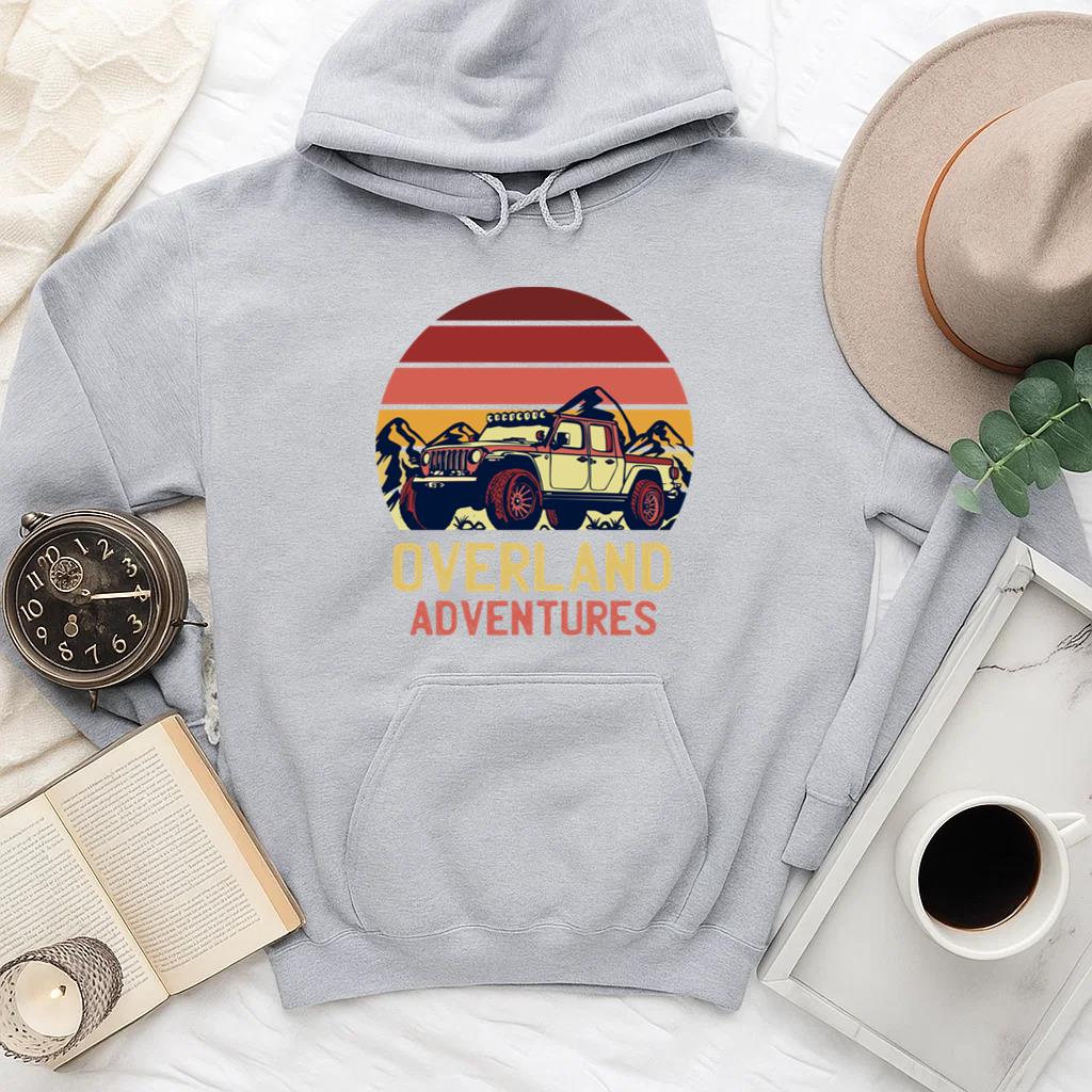 Overland Adventures Camping Hoodie