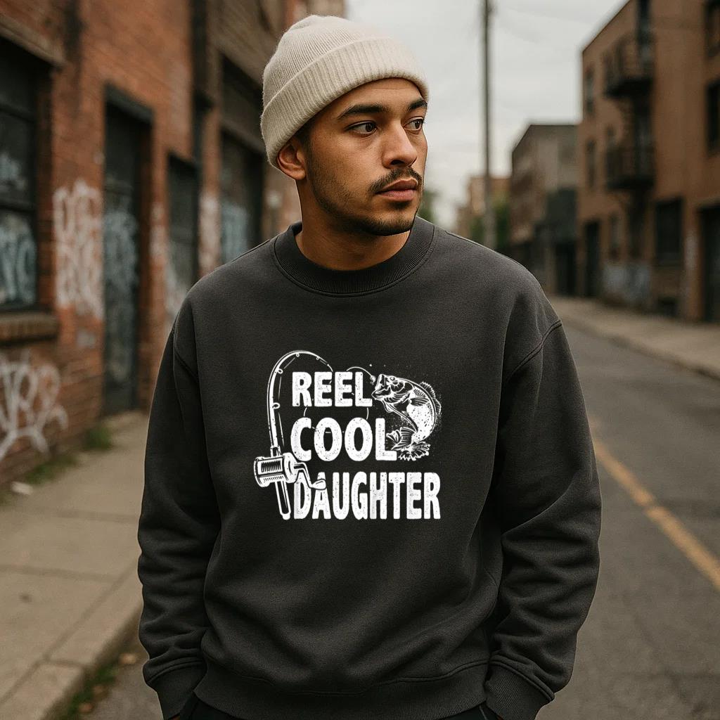 Reel Cool Daughter Fishing Sweatshirt - Image 3