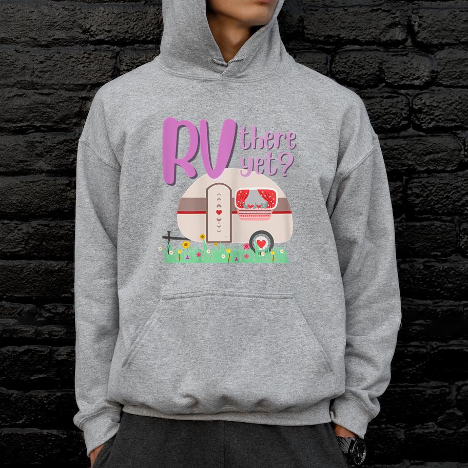 RV There Yet Camping Hoodie - Image 3