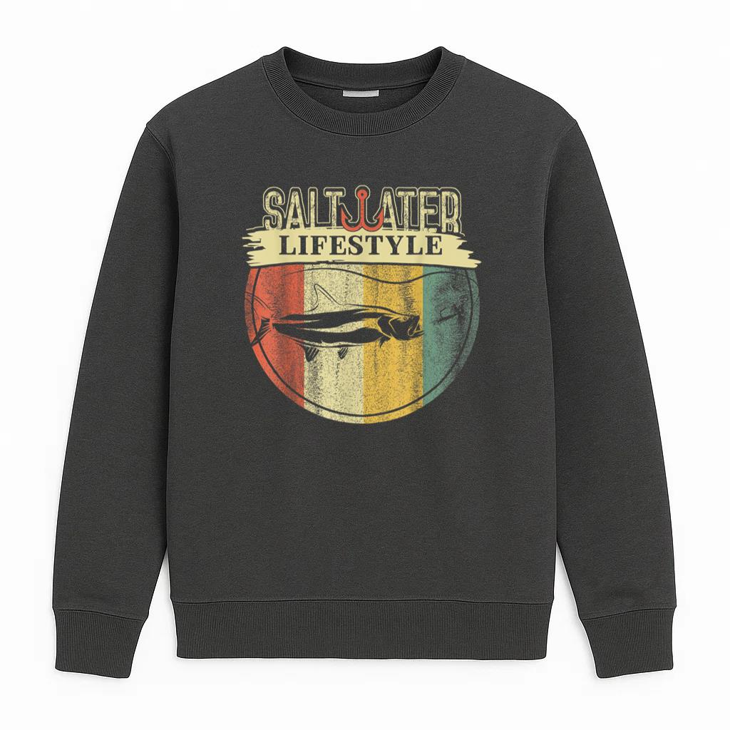Saltwater Lifestyle Fishing Sweatshirt