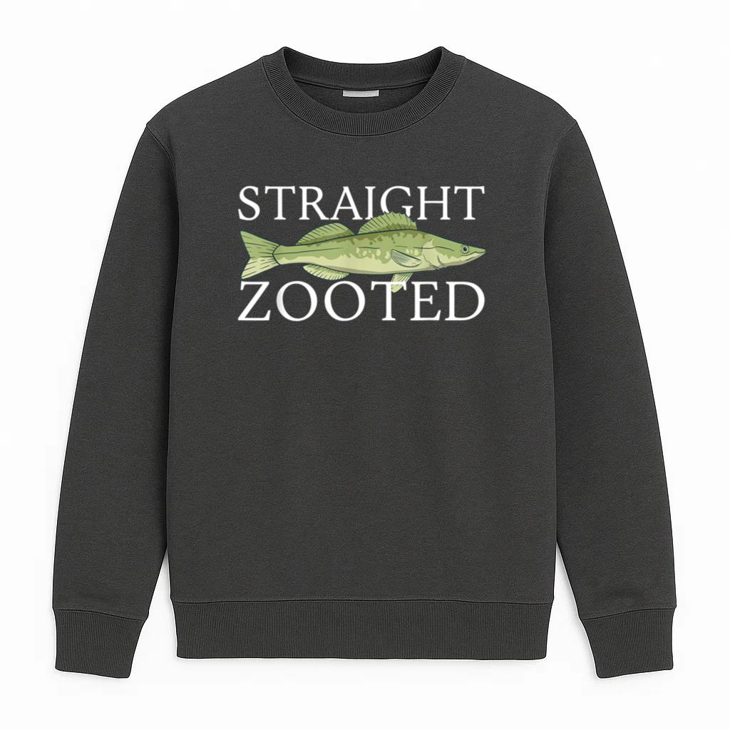 Straight Zooted Fishing Sweatshirt